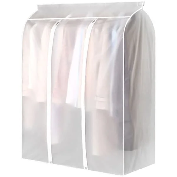 1 genomskinlig klädförvaringsväska med stor kapacitet, 50 x 100 x 120 SZD117-43254F 1 genomskinlig klädförvaringsväska med stor kapacitet, 50 x 100 x 120 SZD117-43254F