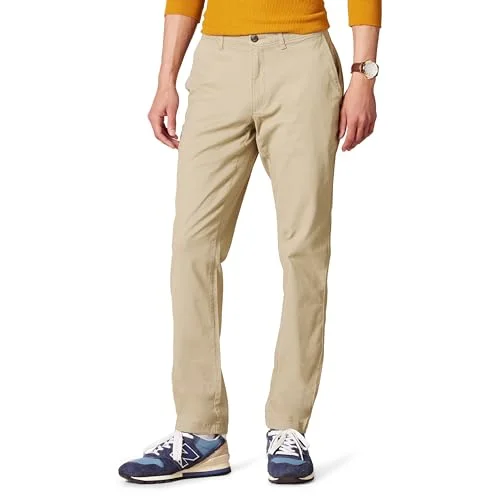 Amazon Essentials herr Skinny Fit Casual Stretch Chino byxa, kakibrun, 42 B x 34 L 193548339494