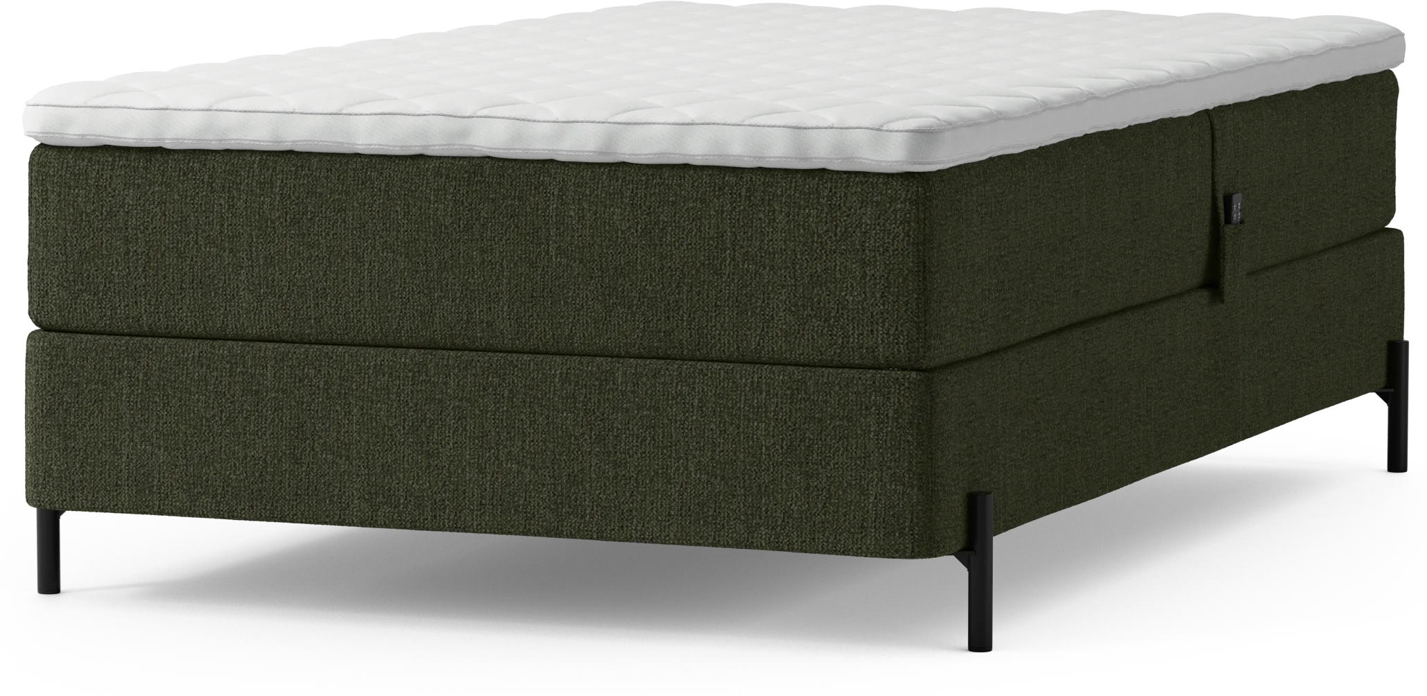 Delux Dream Ställbar säng, enkelsäng med bäddmadrass och sängben sIWE3