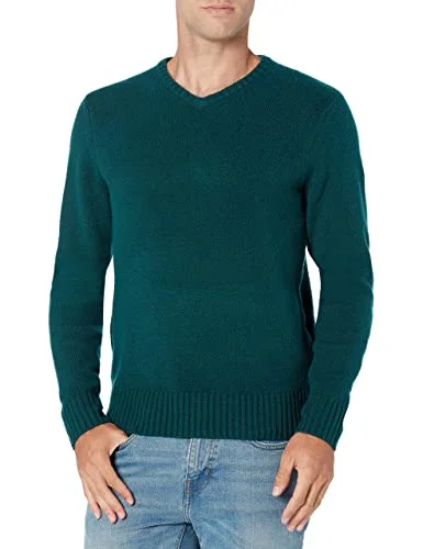 Amazon Essentials långärmad mjuk beröring v ringad tröja, skogsgrön, X Large 195111096100