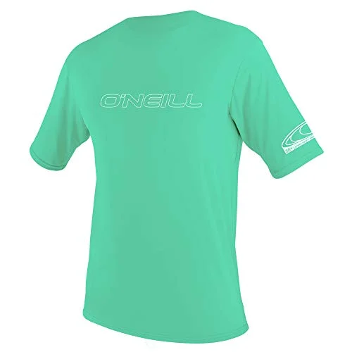 O'Neill Wetsuits Unisex ungdom herr basic skinn kortärmad solskjorta hudutslag väst, lätt aqua, 6 5051678510747