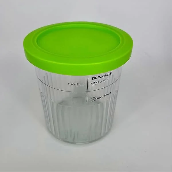 1-pack Ninja Creami Deluxe Replacement Pints and Lids BPA-Free 800ml for NC501 NC500 Series Ice Cream Storage Green Single Green Single ZS-EU-0623012620 1-pack Ninja Creami Deluxe Replacement Pints and Lids BPA-Free 800ml for NC501 NC500 Series Ice Cream Storage Green Single Green Single ZS-EU-0623012620