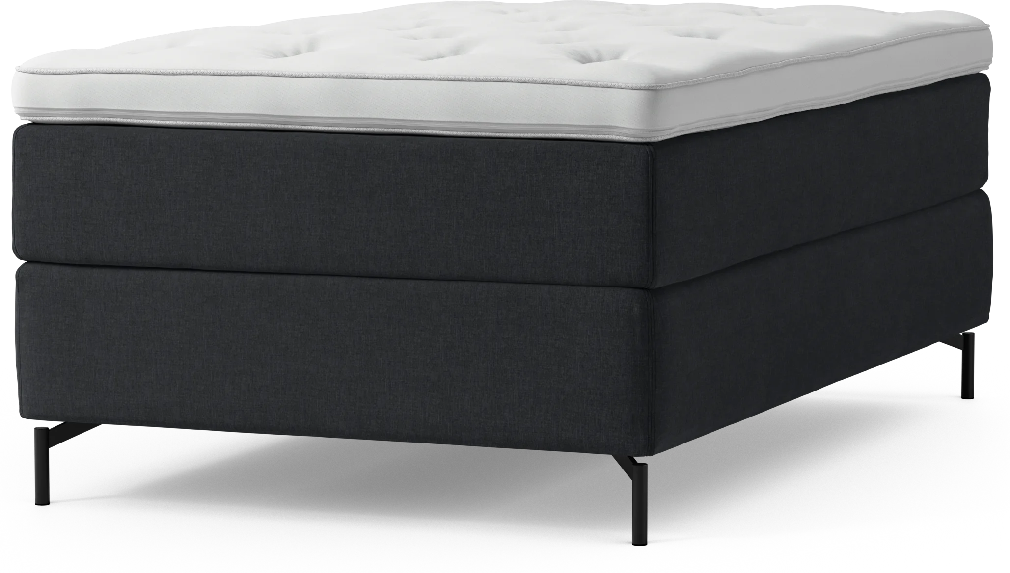 Delux Dream Kontinentalsäng, enkelsäng 120 cm med bäddmadrass och sängben r4Uau