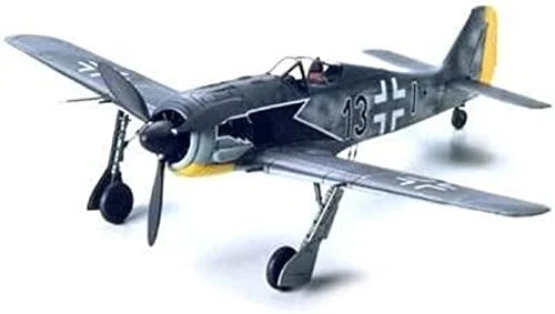 TAMIYA 300060766 Militär 1:72 Focke Wulf Fw 190 A 3, flygplan, originaltrogen kopia, plastbyggsats, hantverk, modellbyggsats, montering, omålad, flerfärgad 4950344607662