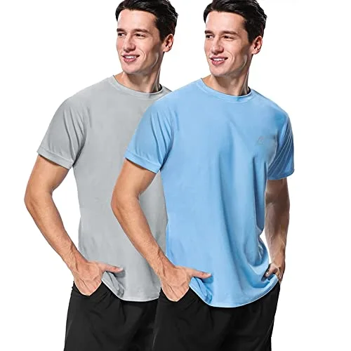 MeetHoo Rashguard herr, UV skjorta, rash väst, skydd, simtröja, UPF 50 kortärmad för surfing, simning, löpning 710917026450