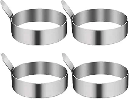 1 Pack Äggringar, Äggform Ring 3,5 Tum Rostfritt Stål Non-Stick Äggform, Äggringar för Stekning Ägg, Pannkakspannor, Smörgåsar, Bu Steaks ycks43-00567 1 Pack Äggringar, Äggform Ring 3,5 Tum Rostfritt Stål Non-Stick Äggform, Äggringar för Stekning Ägg, Pannkakspannor, Smörgåsar, Bu Steaks ycks43-00567