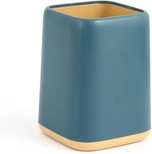 1 blå enkel pennhållare, förvaringspennhållare, smink FR003855SR