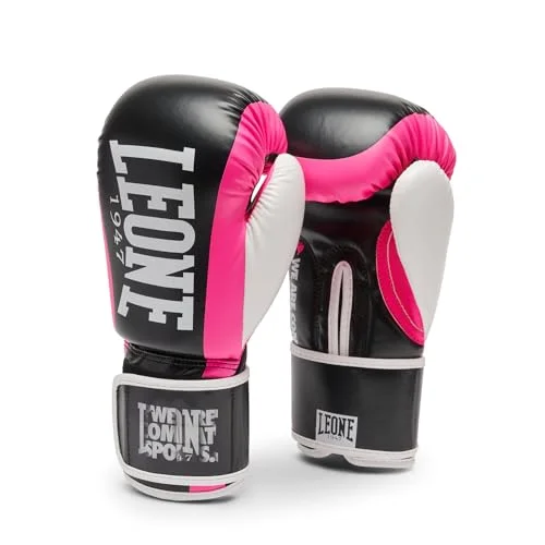LEONE 1947, GUANTI BOXE LOGO WACS 10ozM Fuchsia 8055384651517