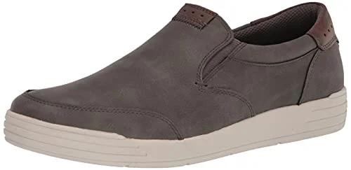 Nunn Bush Mäns Kore City promenad mockasin tå sneaker stil slip on loafer skor, grå, 7 UK 717502780582