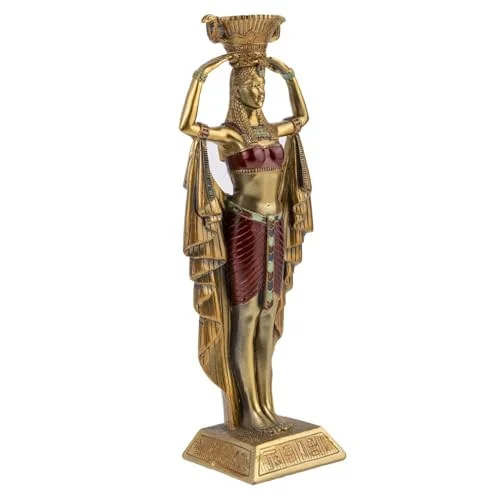 lachineuse Cleopatra staty 22 cm Egyptisk statyett objektfigur byst Originell presentidé, heminredning, mytologi, gudinna, mytologi 3700512409502
