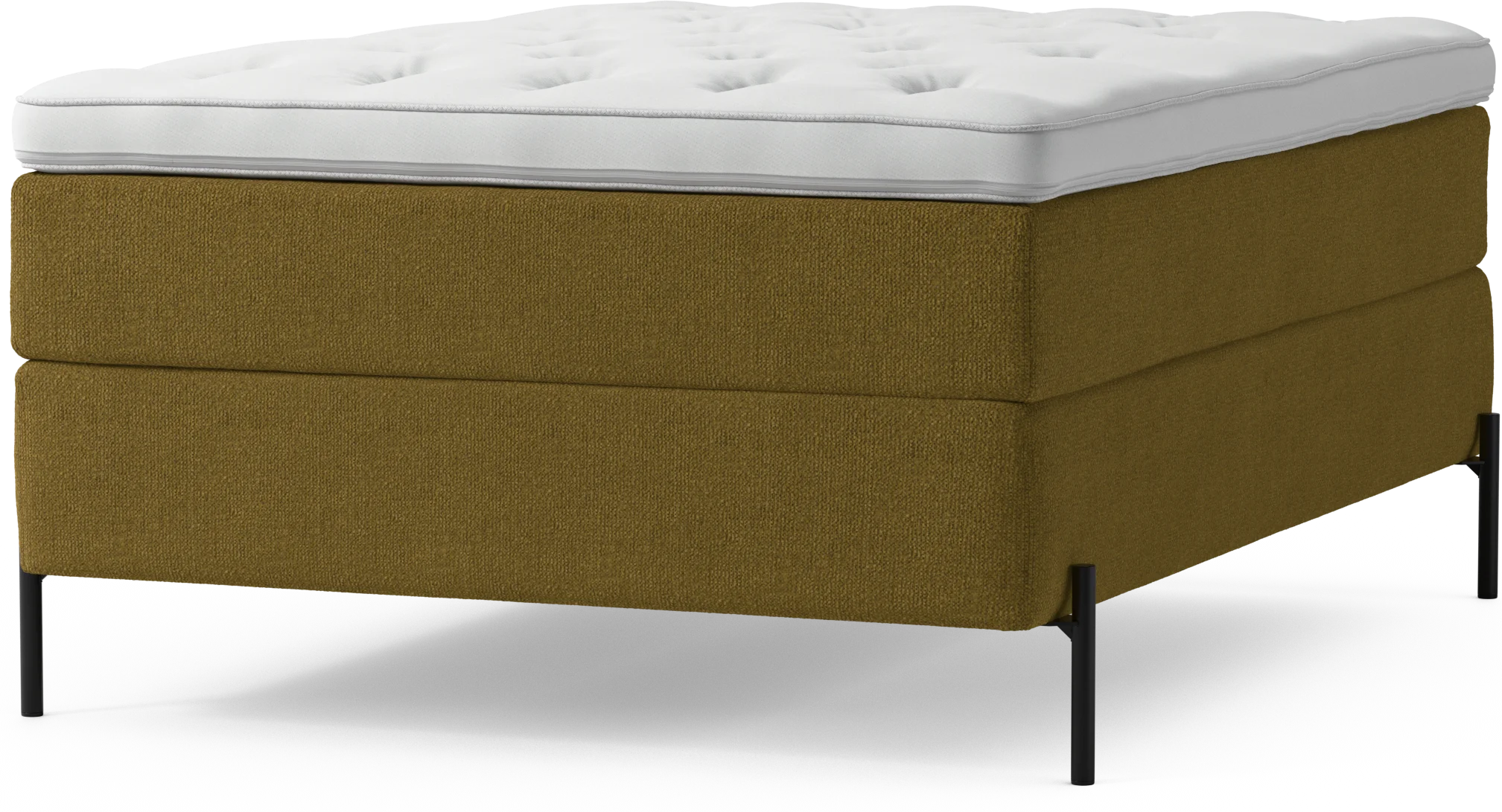 Delux Dream Kontinentalsäng, enkelsäng 140 cm med bäddmadrass och sängben wv7U9