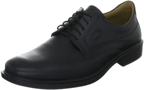 Jomos Herr Classic 2 halvskor med snörning, Svart 000 svart, 40 EU 4037161776488