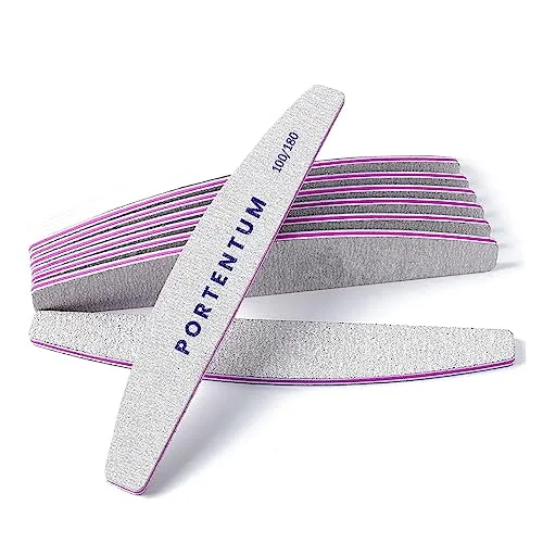 Portentum limes a ongles professionnelle 8 pcs lime 100/180 8437023106990