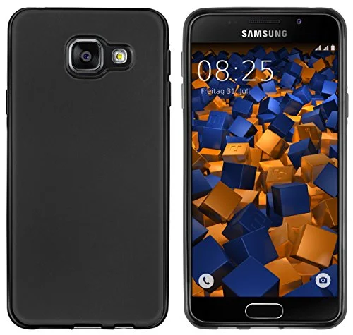 mumbi Fodral kompatibelt med Samsung Galaxy A3 2016 mobiltelefonfodral, svart 4251077246921