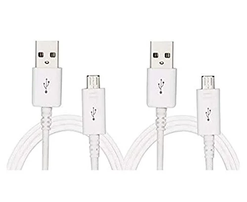 Novago universell mikro USB kabel för Samsung J6 S7 S6 S5 J3 J5 A3 2016 A5 A7 Note 3/4/5, Xiaomi, Sony Z5, X, Huawei P9 Lite, P8 P10 Lite P smart..(1+3 m, vit) 3664961027284
