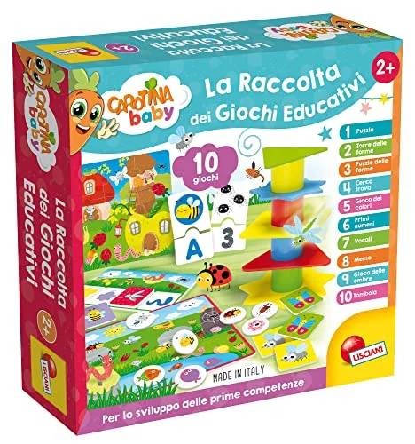 Liscianigiochi Carotine Baby Insamling Pedagogiska spel, 25 år, 95117 8008324095117