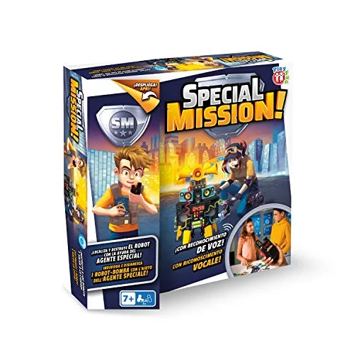 PLAY FUN BY IMC TOYS Special Mission Bli en Super Agent och förstöra roboten; Spel för barn över 7 år 8421134080126