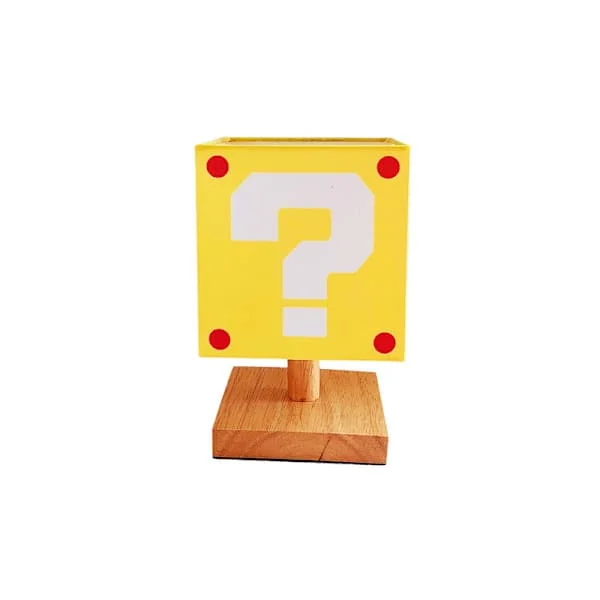 1-pack Mario skrivbordslampa Kreativ Super Mario frågeteckenlampa S Fy09-C-K00592 1-pack Mario skrivbordslampa Kreativ Super Mario frågeteckenlampa S Fy09-C-K00592