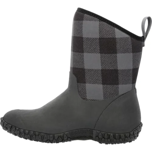 Muck Boots Dam Muckster II Mid Stövlar, Svart Grå Rutiga, 36 EU 664911092235
