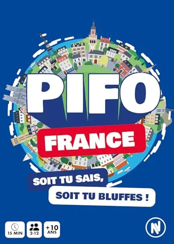 PIFO FRANCE Bluffspel runt städer i Frankrike jämför 114 över 6 kategorier var du vet bluffar familj eller mellan vänner Från 2 till 12 spelare 10 år 3770035153015