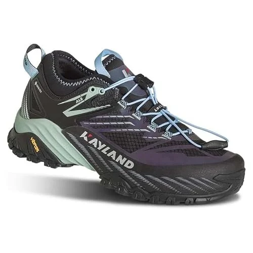 Kayland Duke W's GTX, vandringsskor för kvinnor, Svart ljusgrön, 42.5 EU 8026473475642