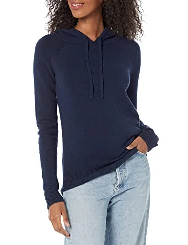 Amazon Essentials damtröja med mjuk beröring huva, marinblå, Small 196433792787
