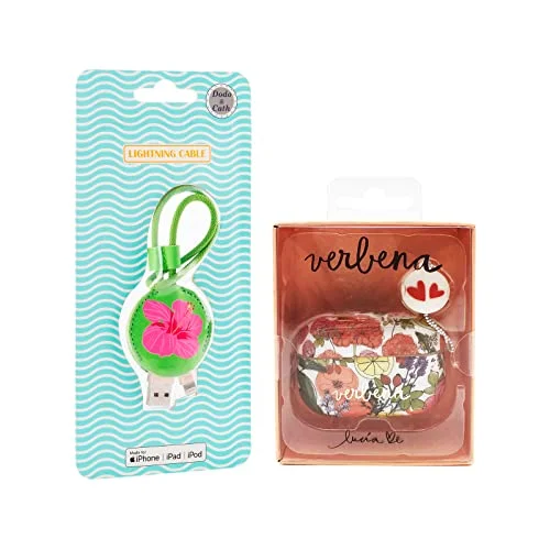 Pack Airpods Pro Slim Verbena + kabel USB Lightning Ibisco 8445183013782