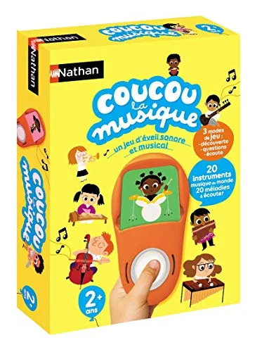 Nathan — Kuckuckklocka musiken ett elektroniskt pedagogiskt spel för barn från 2 år 8410446311011