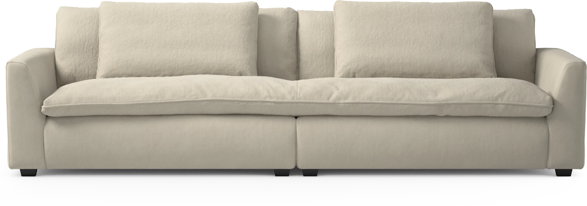 Bellora 4-sits soffa, hel dyna COlaw