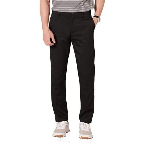 Amazon Essentials Slim Fit Stretch Golfbyxa för män, Svart, 36 W x 30 L 195111835754