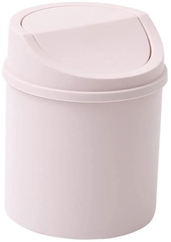 1-pack, rosa, mini papperskorg, skrivbords papperskorg, förvaringstillbehör för hemmakontor ZQ-6655 1-pack, rosa, mini papperskorg, skrivbords papperskorg, förvaringstillbehör för hemmakontor ZQ-6655
