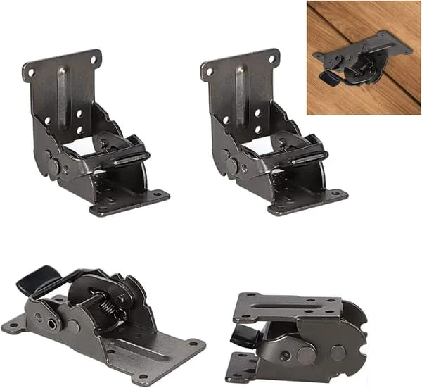 0-90-180 Degree Self-Locking Folding Hinge Folding Table Extension Plate TSFD-15490-1 0-90-180 Degree Self-Locking Folding Hinge Folding Table Extension Plate TSFD-15490-1