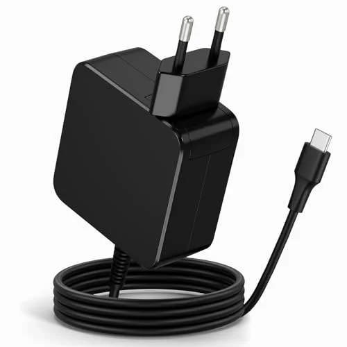 65 W USB C strömförsörjning typ PD 3.0 laddare kompatibel med bärbara datorer, ultrabooks och surfplattor universell nätadapter för kontor, hem resor 727082391566