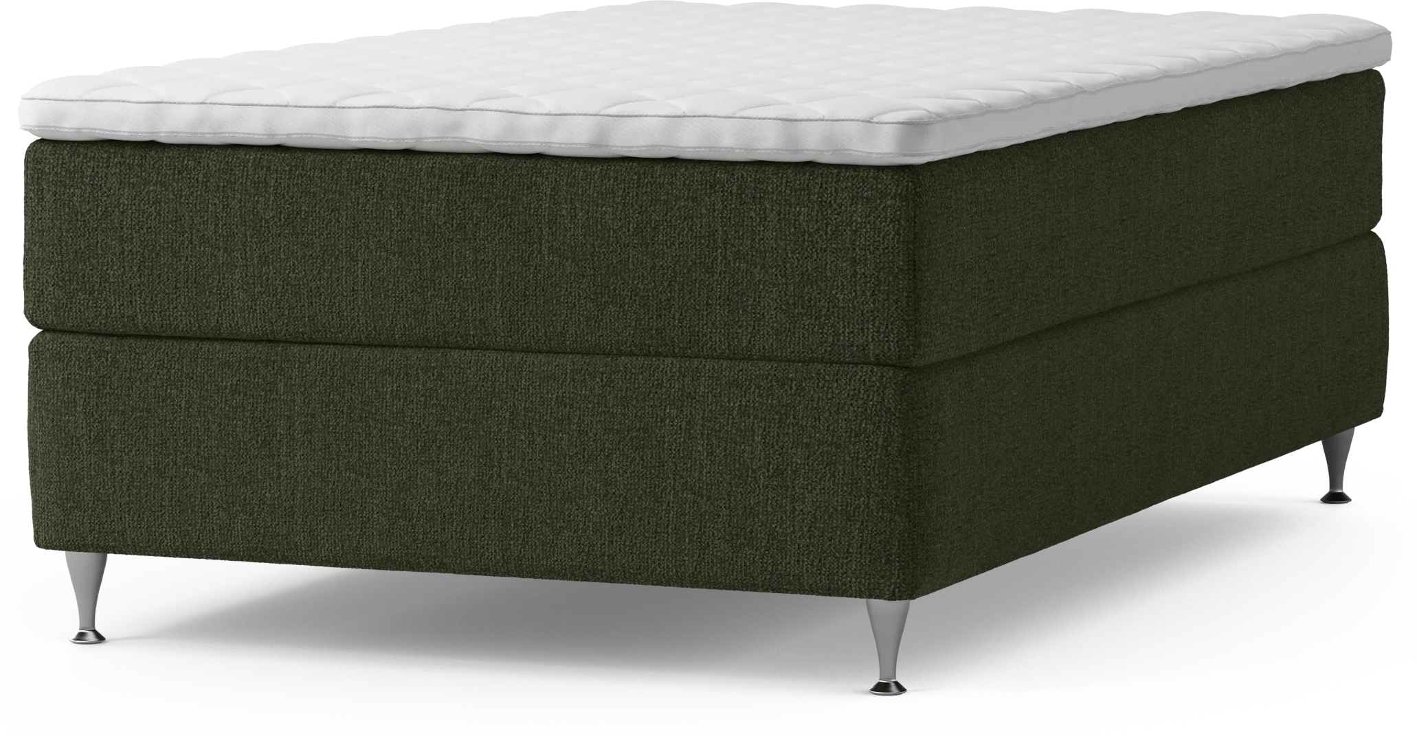 Delux Dream Kontinentalsäng, enkelsäng 120 cm med bäddmadrass och sängben Hg58g