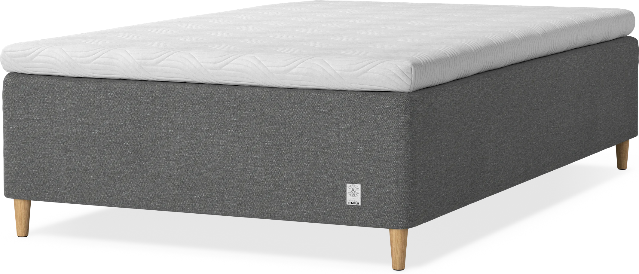 Cape Selene Ramsäng, enkelsäng med bäddmadrass 8 cm och sängben xtPC8