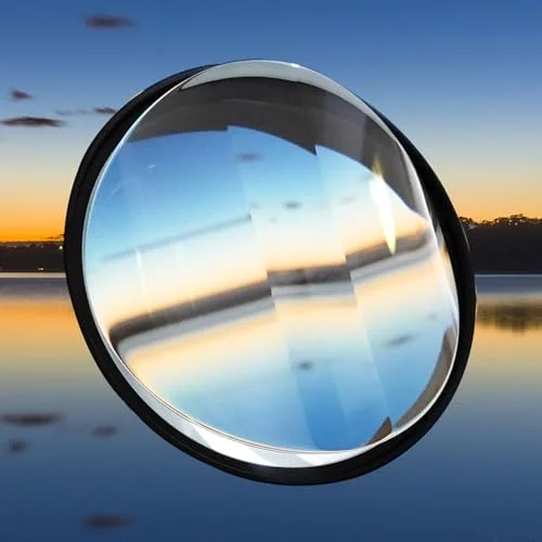 77 mm kameraeffektfilter, dubbelsidiga fraktaler fotografiprisma, suddig stretch specialeffekt glasprisma, med förvaringsväska, SLR-fototillbehör 8047950266447