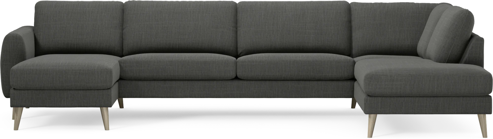 Bridge 3-sits soffa med schäslong vänster och divan höger FzktP