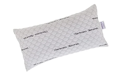 Todocama Memory kudde kol med 100% viskoelastiska flingor. Kolfiberstreck tyg. Medium Fasthet Hög. (Alla tillgängliga storlekar) (70 cm) 8435439010122