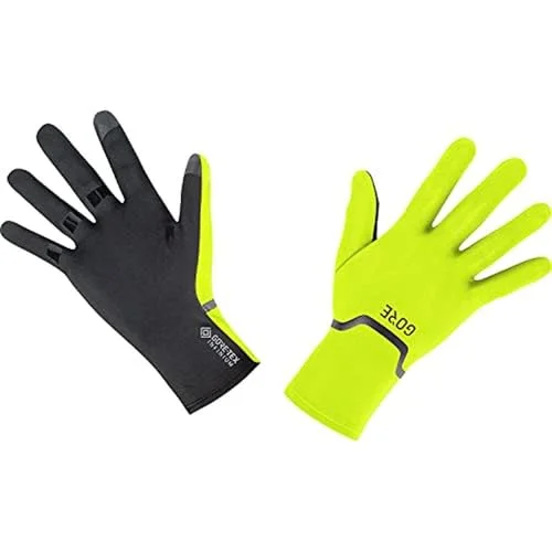 GORE WEAR M TEX INFINIUM stretch handskar, Unisex, Neongul/Svart, 5, 100410 4017912075008