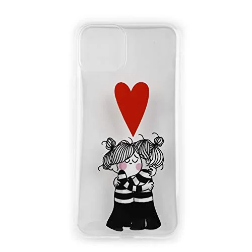 La Volatil mobiltelefonfodral, transparent anti stötskydd skal med mjuk TPU stötfångare, modell Kram 8445183000072