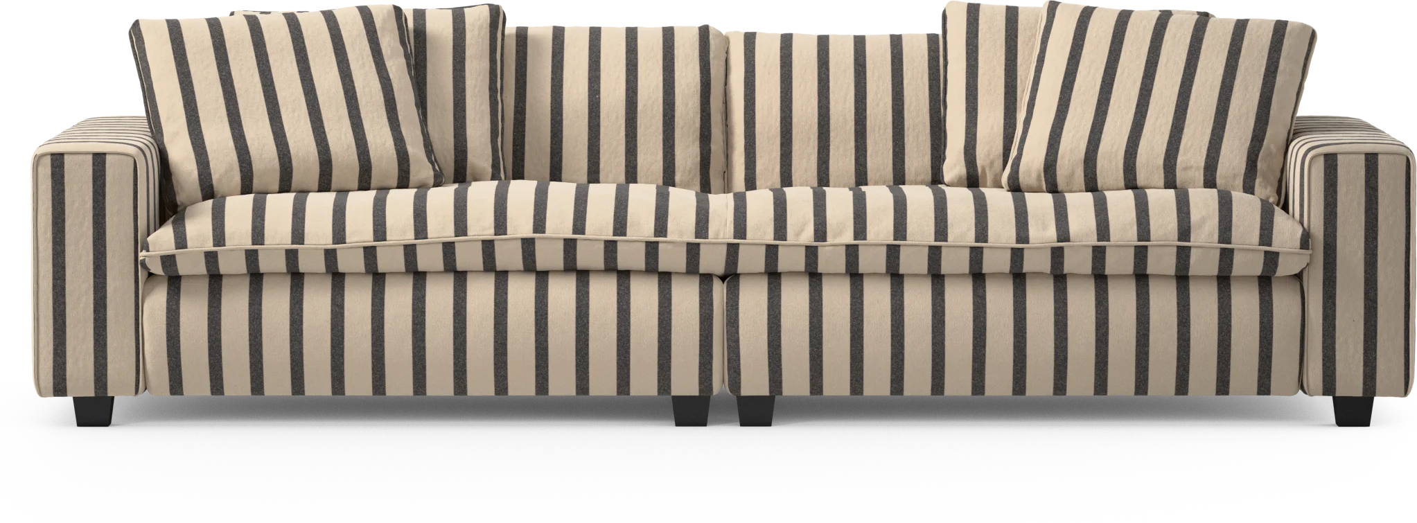Bellora 4-sits soffa, hel dyna GbQRM