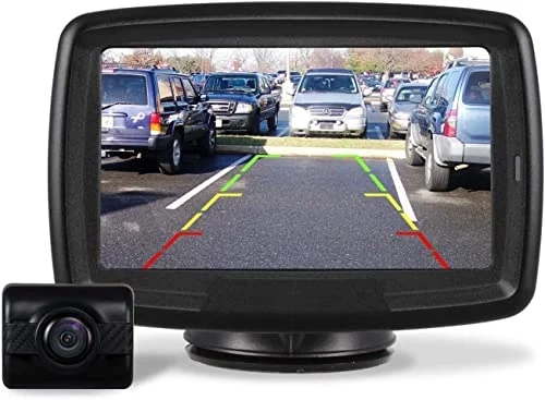 AUTO VOX TD2 Backkamera Digital TråDlöS UppsäTtning Med 4,3 Tums Lcd SkäRm, ParkeringshjäLp Ip68 VattentäT, God MöRkerseende, LäMplig FöR MåNga Bilmodeller 741025114920
