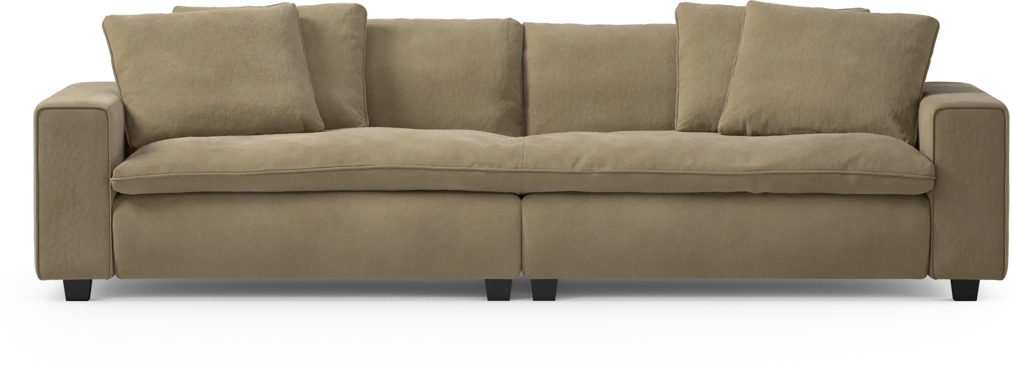 Bellora 4-sits soffa, hel dyna xISfX