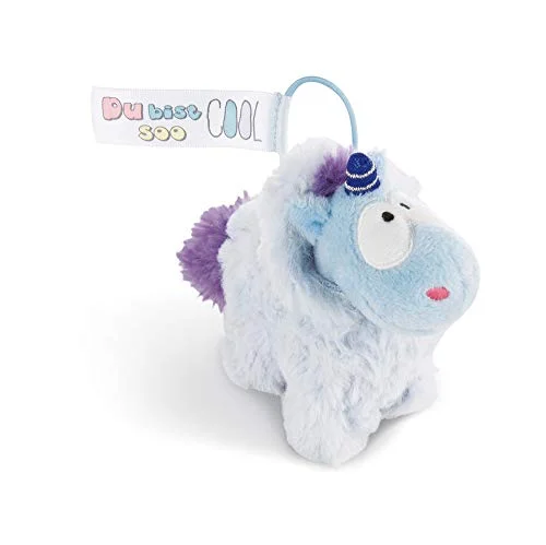 NICI 46305 GLUBSCHIS gosig mjuk leksak skrämmande skördare sanit 15cm, svart 4012390463057