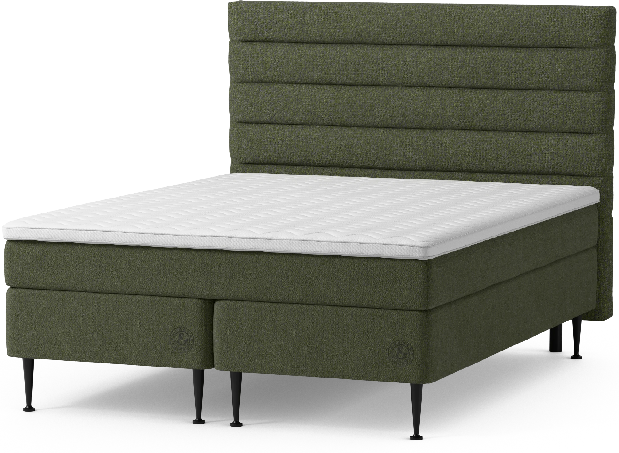 Asperö Comfort Kontinentalsäng, dubbelsäng med bäddmadrass Comfort och sängben JN8Du
