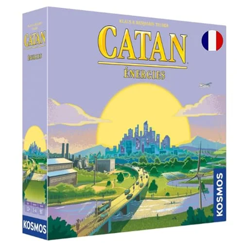 Asmodee Kosmos Catan: Energies brädspel Strategispel från 12 år 3 till 4 spelare 90 min Svensk version 3558380119562