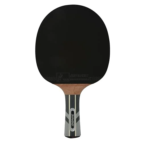 Schildkröt Bordtennisracket Waldner 5000 ABP handtag, 2,3 mm svamp kolträ, Liga ITTF beläggning, 751805 4000885518054