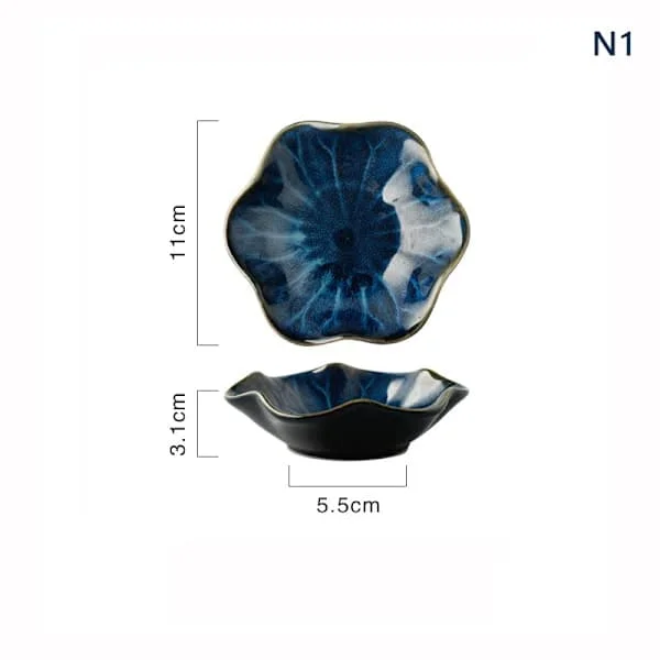 1:a Keramisk Serveringsskål Blomform Porslin Nötskål Liten N1 N1 N1 HY-ZR-081113619 1:a Keramisk Serveringsskål Blomform Porslin Nötskål Liten N1 N1 N1 HY-ZR-081113619