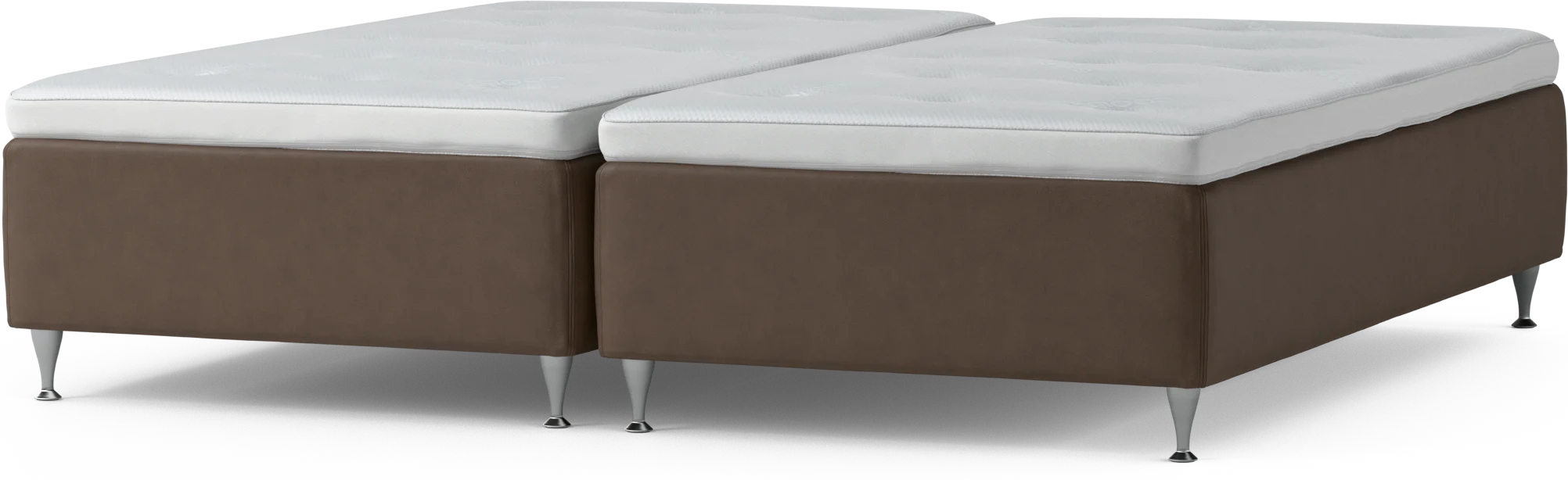 Delux Dream Ramsäng, dubbelsäng med bäddmadrass och sängben Iqc5M