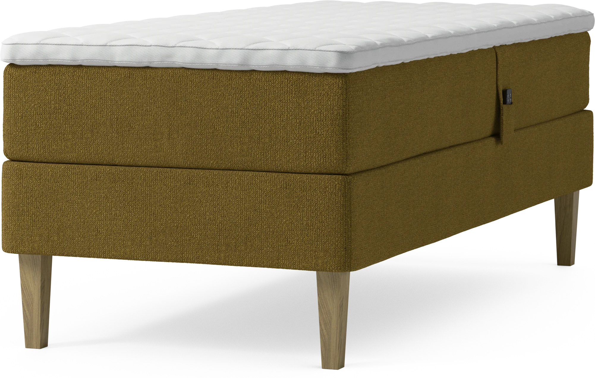 Delux Dream Ställbar säng, enkelsäng med bäddmadrass och sängben D57LT